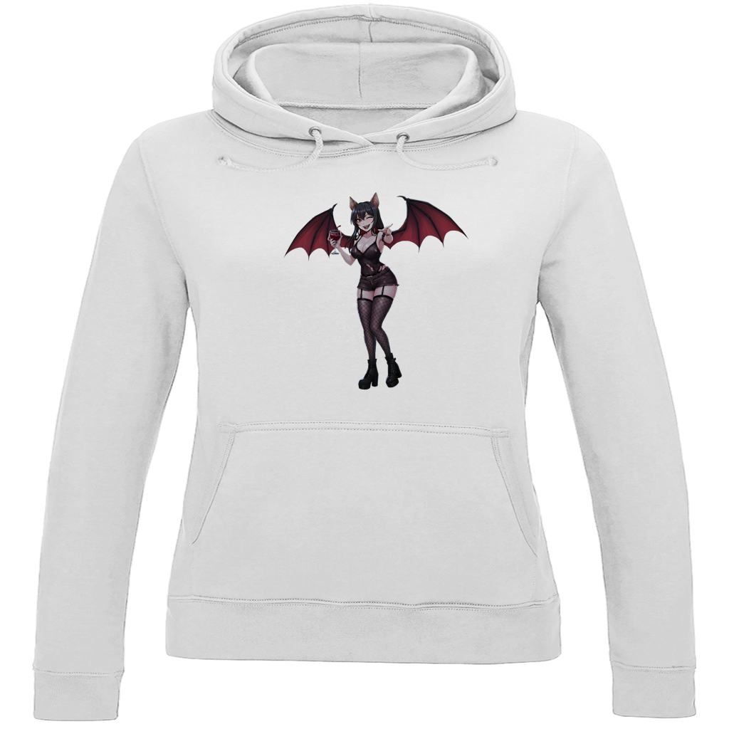 Damen Hoodie cute vampire girl