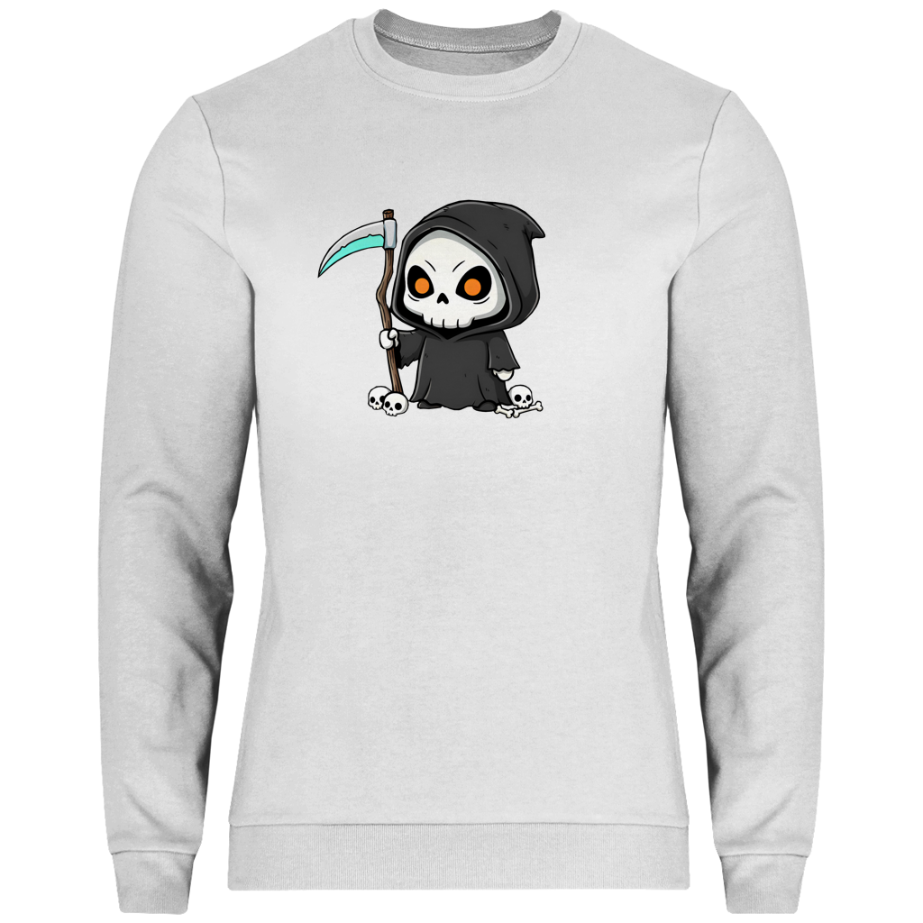 Herren Sweatshirt Reaper chibi serious look