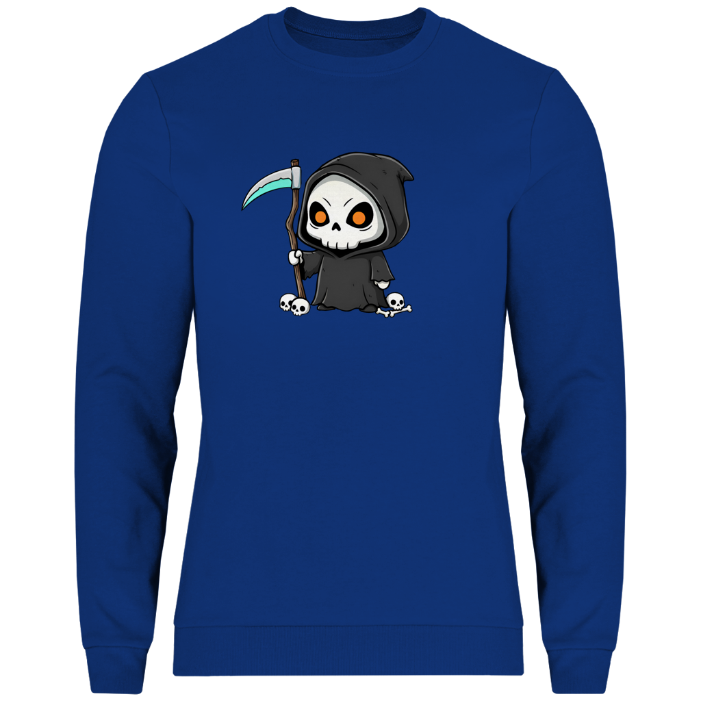 Herren Sweatshirt Reaper chibi serious look