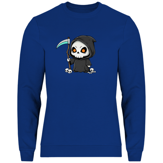 Herren Sweatshirt Reaper chibi serious look