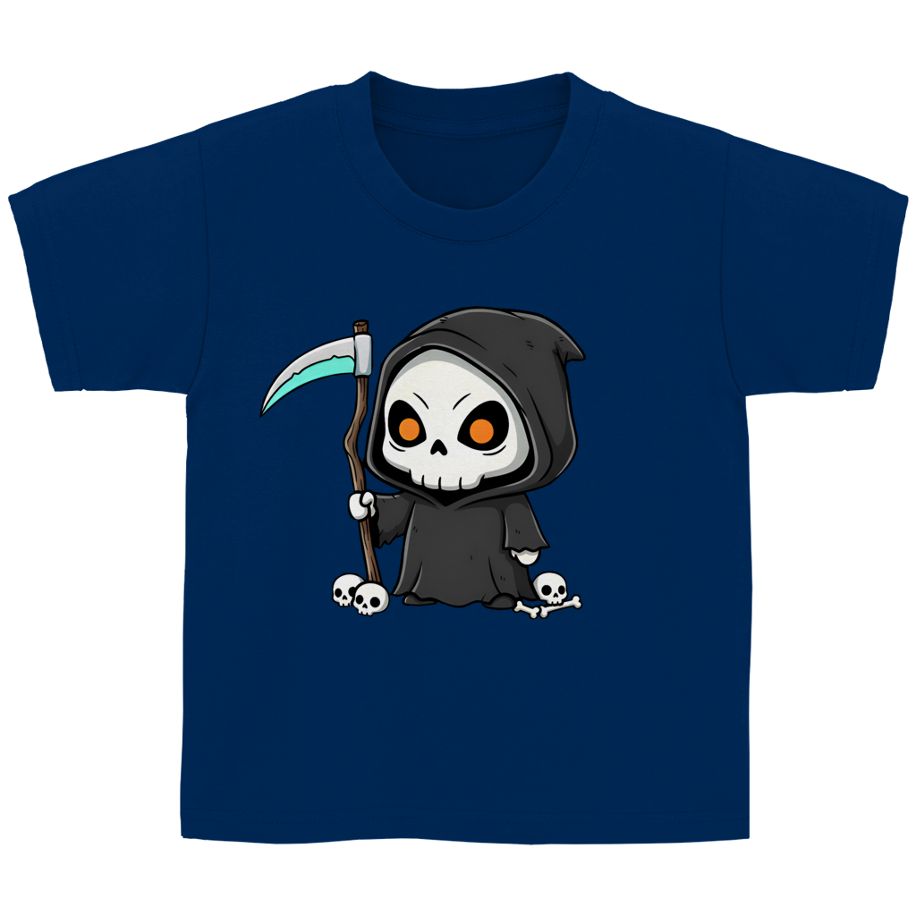 Kinder Basic T-Shirt Reaper chibi serious look