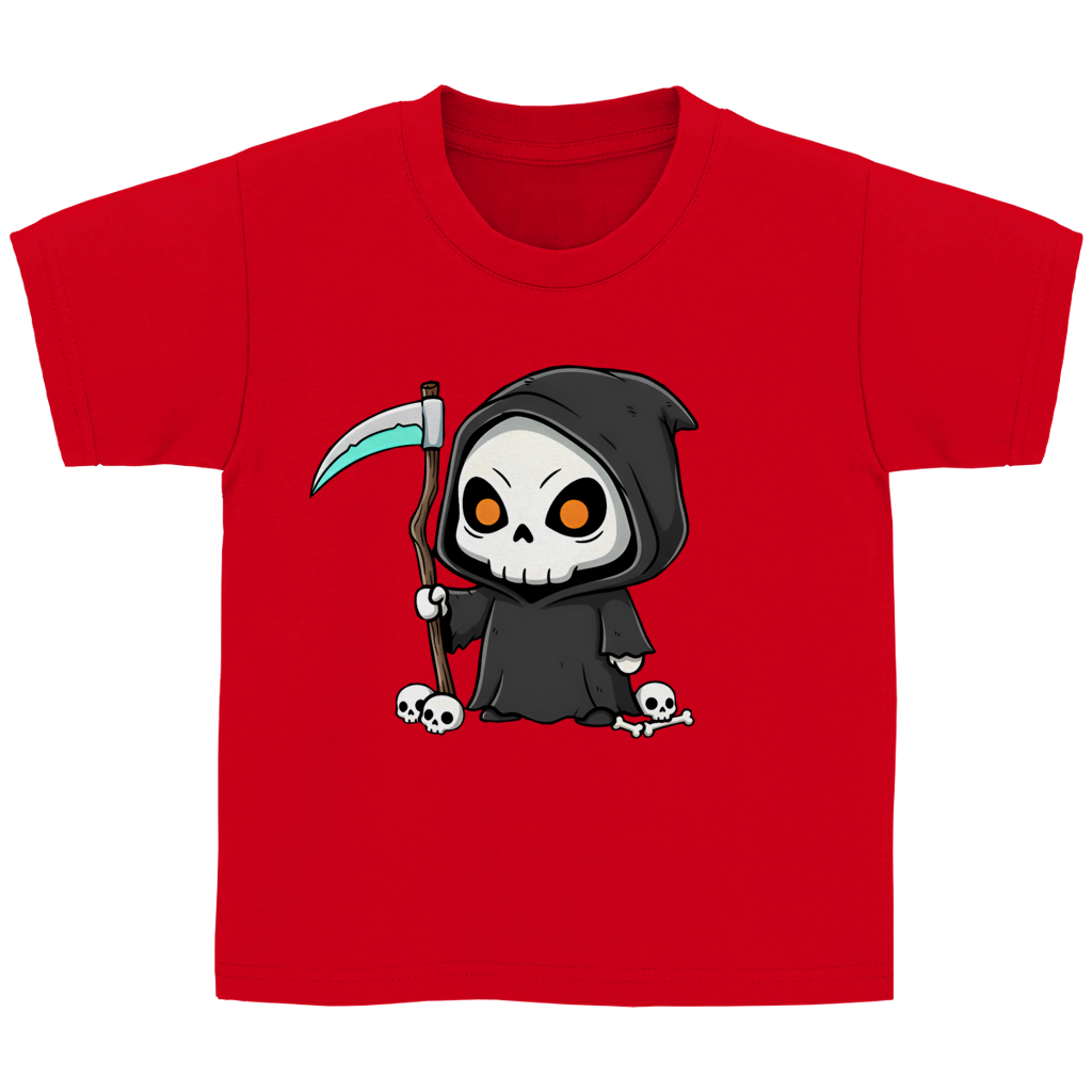 Kinder Basic T-Shirt Reaper chibi serious look