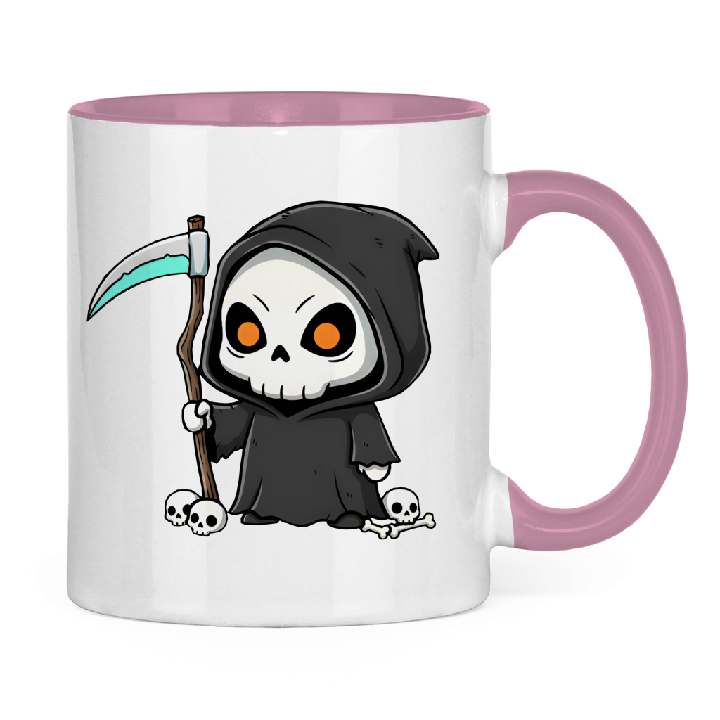 Kaffeetasse Reaper Chibi Serious Look Totenkopf Anime Tasse Buero Geschenk Cute
