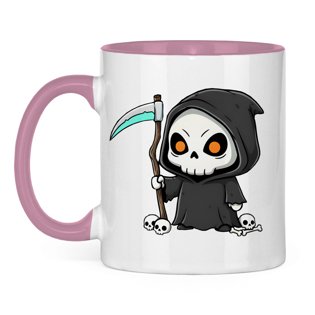 Kaffeetasse Reaper Chibi Serious Look Totenkopf Anime Tasse Buero Geschenk Cute