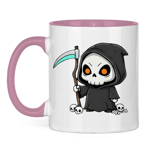 Kaffeetasse Reaper Chibi Serious Look Totenkopf Anime Tasse Buero Geschenk Cute