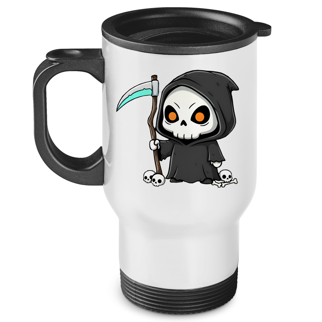 Edelstahl Thermobecher Reaper Chibi Kaffeebecher Isolierbecher Tasse Outdoor