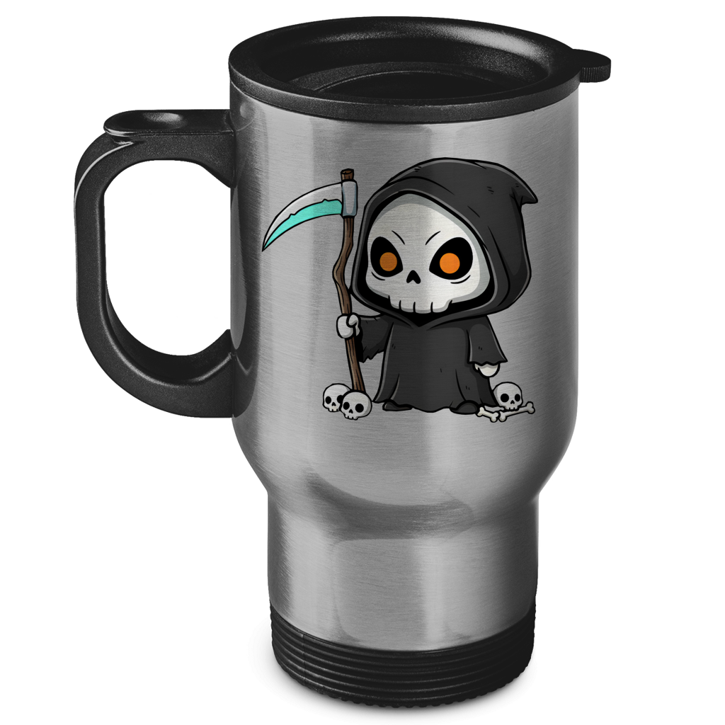 Edelstahl Thermobecher Reaper Chibi Kaffeebecher Isolierbecher Tasse Outdoor