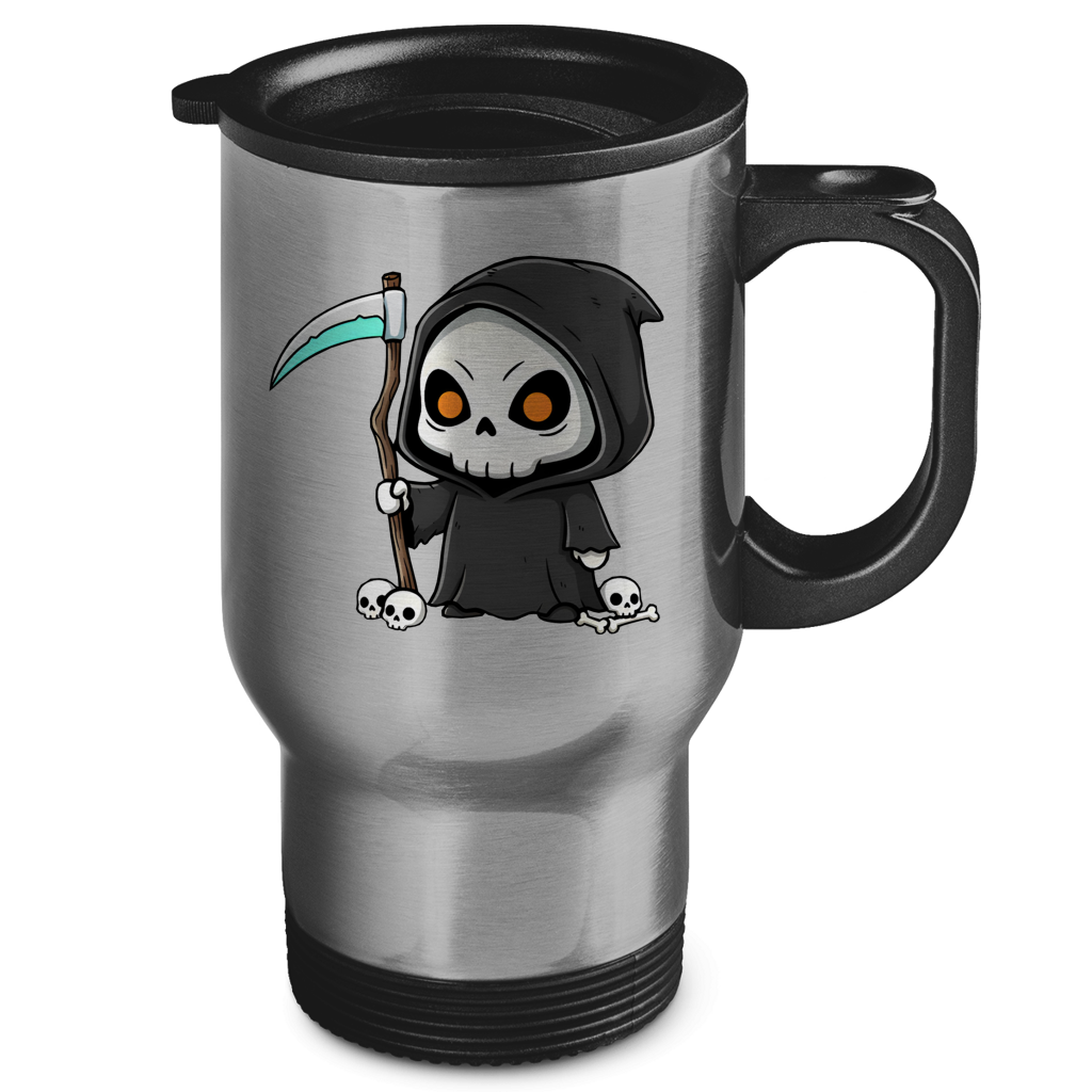 Edelstahl Thermobecher Reaper Chibi Kaffeebecher Isolierbecher Tasse Outdoor