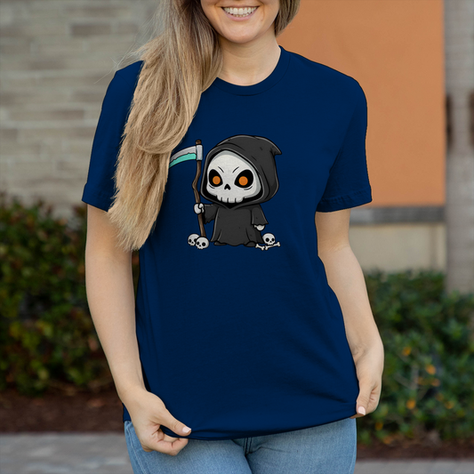 Damen T-Shirt Reaper chibi serious look