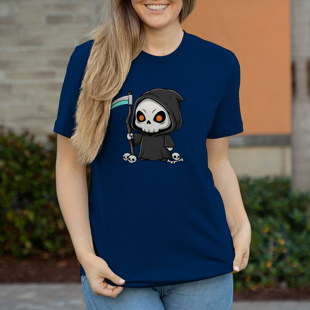 Damen T-Shirt Reaper chibi serious look