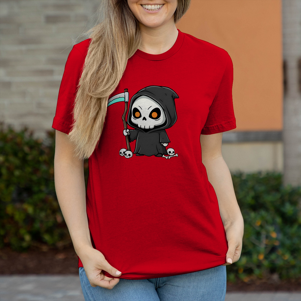 Damen T-Shirt Reaper chibi serious look