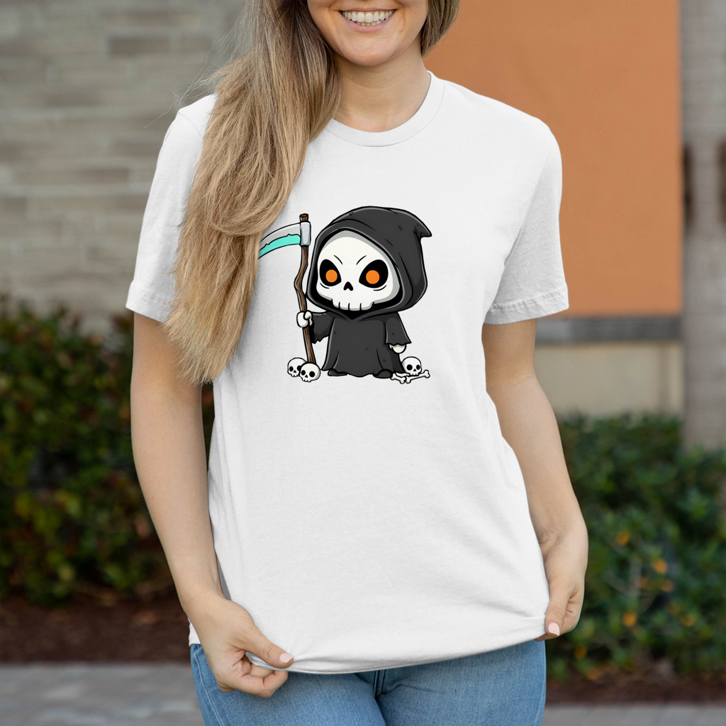 Damen T-Shirt Reaper chibi serious look