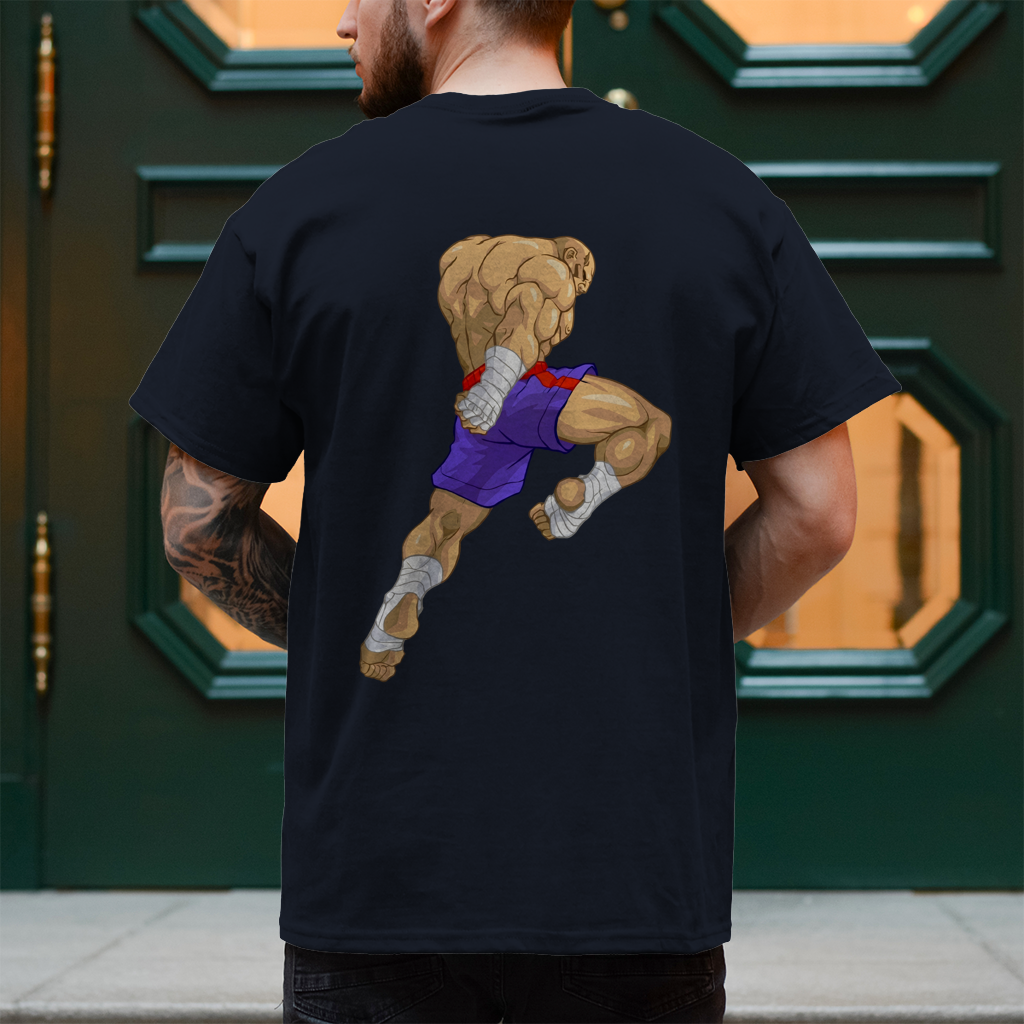 Herren T-Shirt Sagat Muay Thai Kickboxen Kampfsport MMA Boxen Training Gym Sport