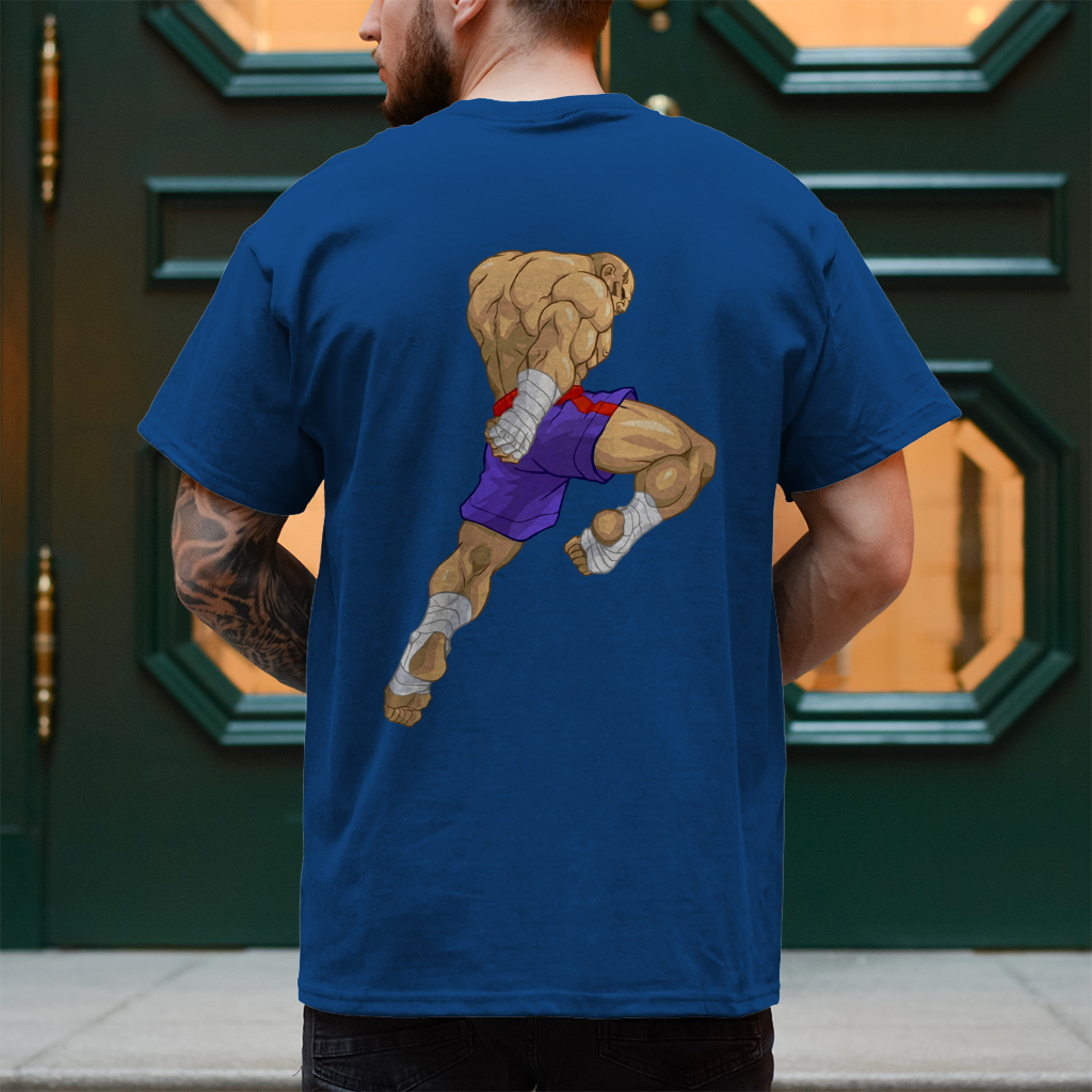 Herren T-Shirt Sagat Muay Thai Kickboxen Kampfsport MMA Boxen Training Gym Sport