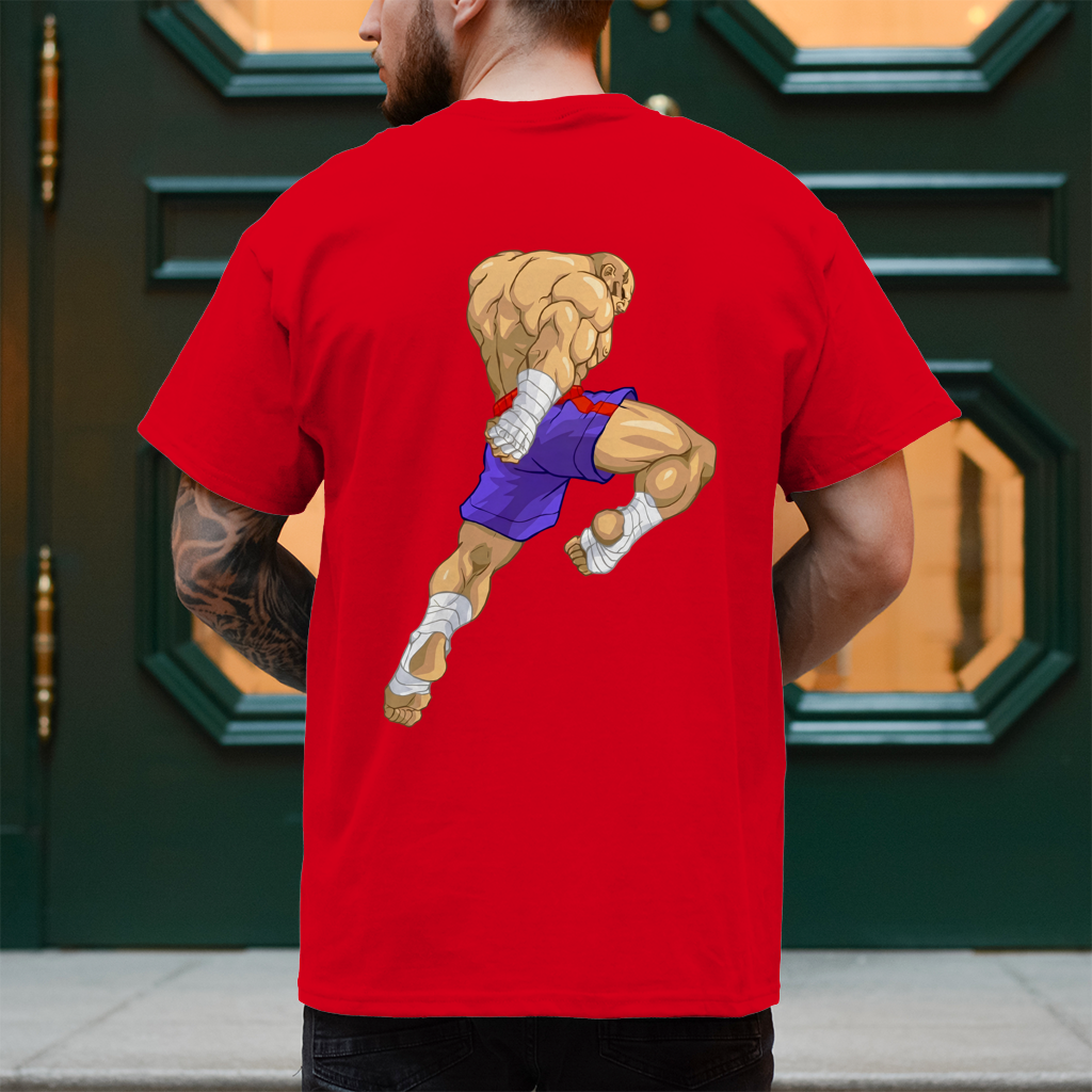 Herren T-Shirt Sagat Muay Thai Kickboxen Kampfsport MMA Boxen Training Gym Sport