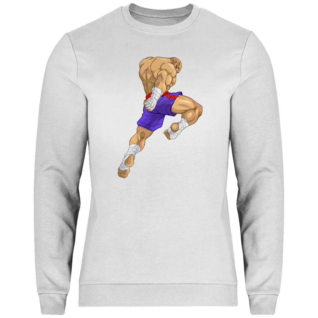 Herren Sweatshirt Sagat Muay Thai Knee Jump