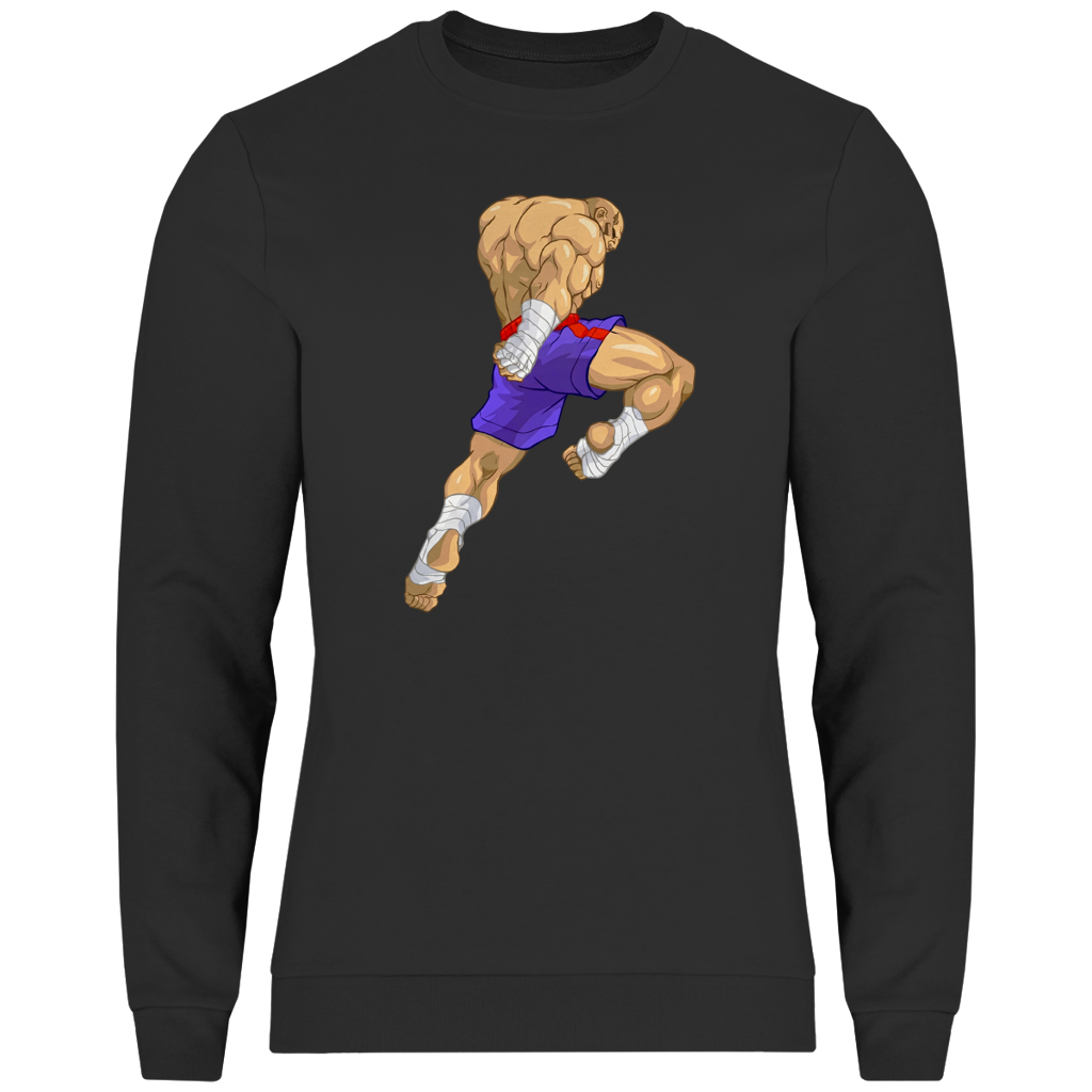 Herren Sweatshirt Sagat Muay Thai Knee Jump