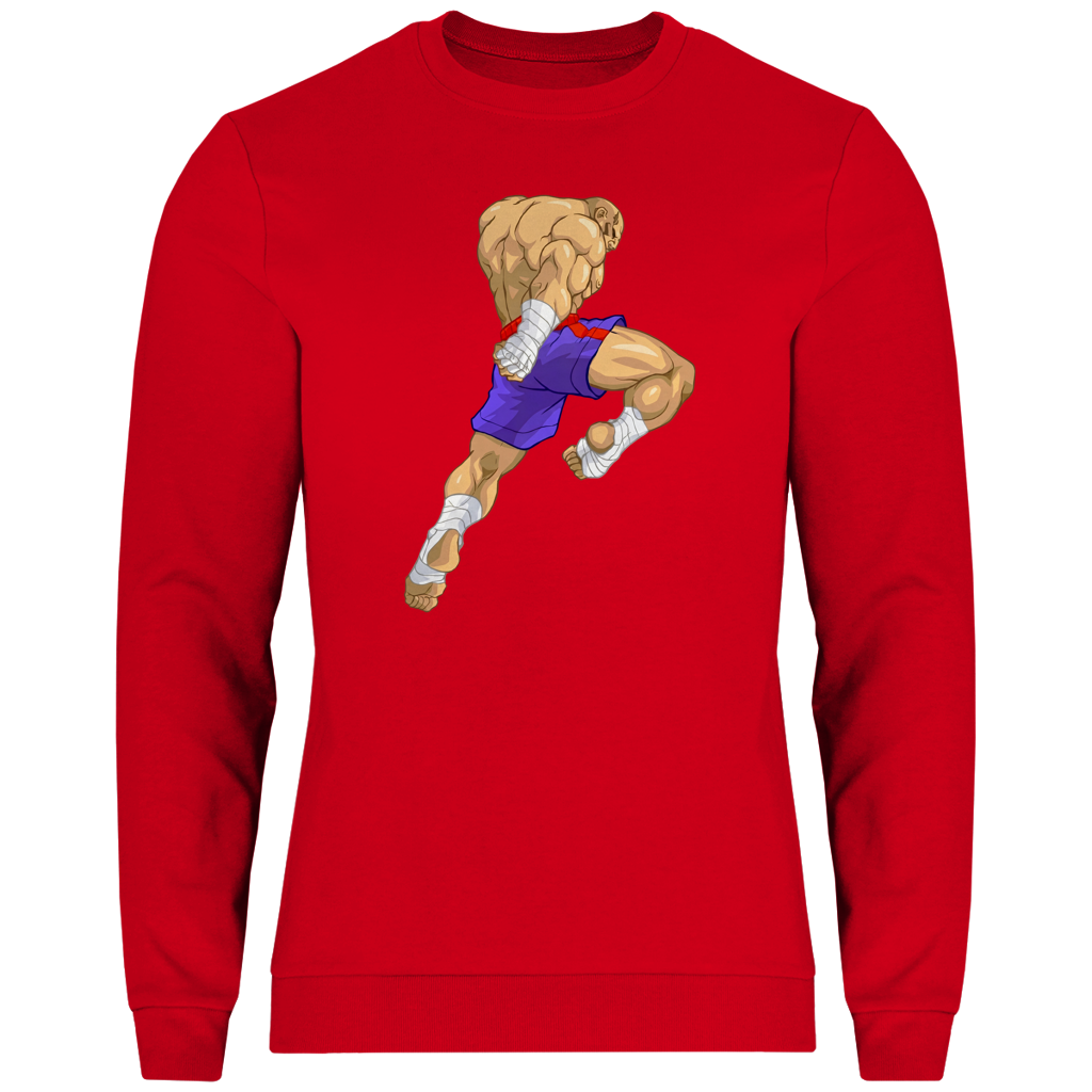 Herren Sweatshirt Sagat Muay Thai Knee Jump