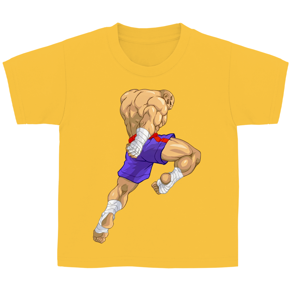 Kinder Basic T-Shirt Sagat Muay Thai Knee Jump