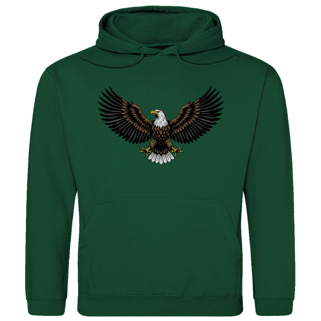 Herren Hoodie Great Eagle - großer Adler