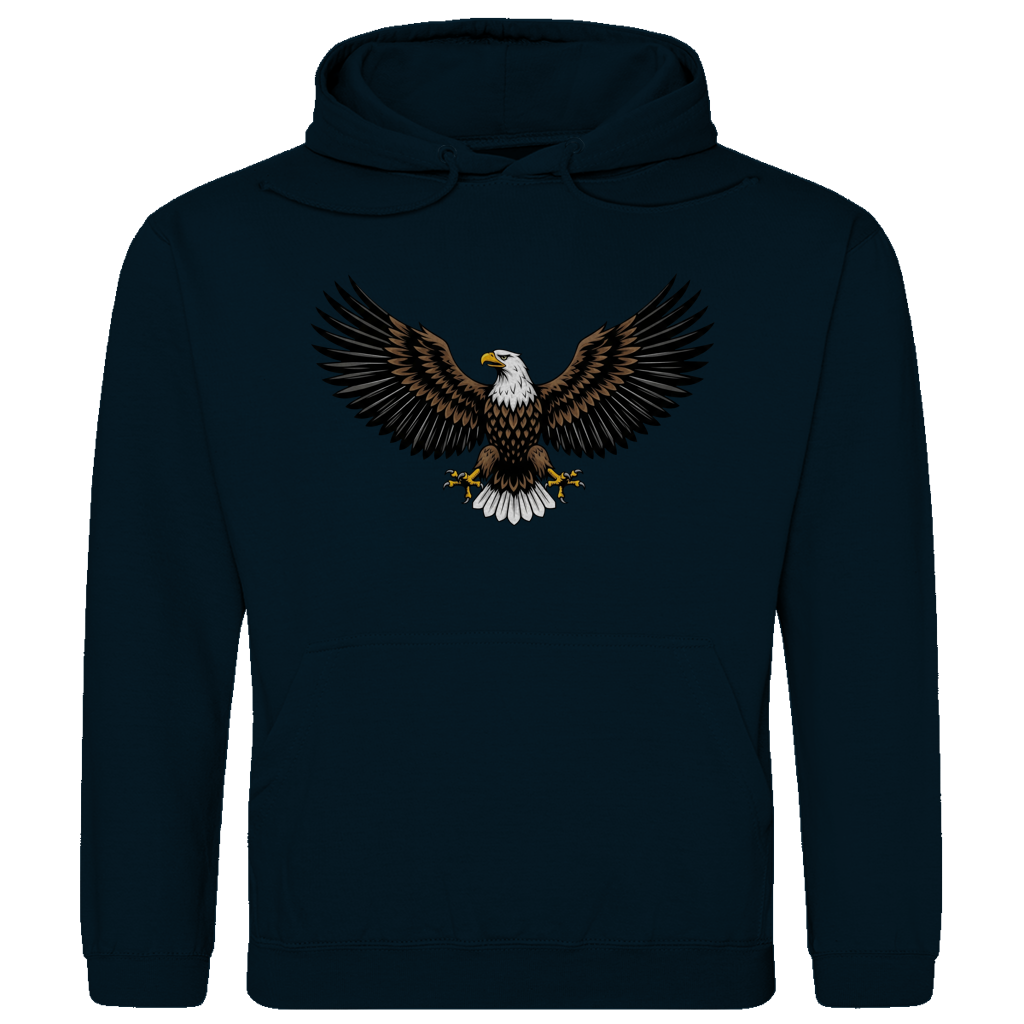 Herren Hoodie Great Eagle - großer Adler
