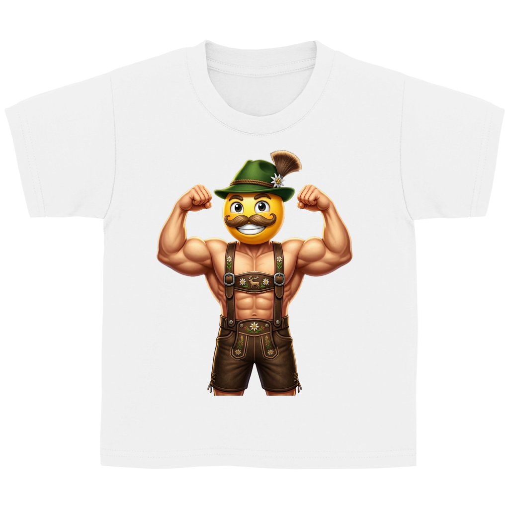 Kinder Basic T-Shirt Wiesn Buddy Beefcake - Oktoberfest 2026
