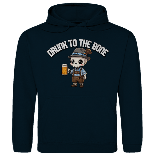Herren Hoodie Drunk to the bone - Oktoberfest Wiesn 2026