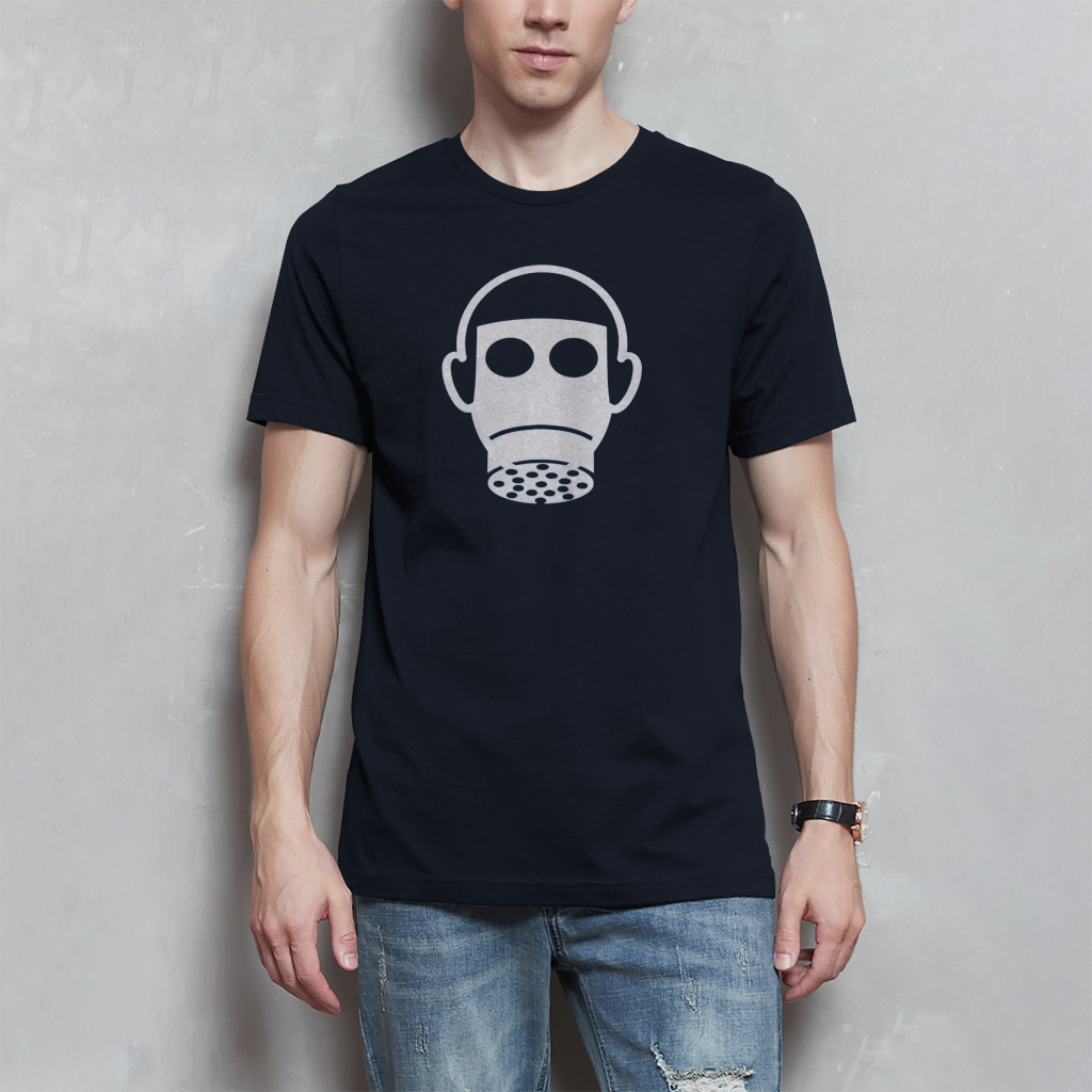 Herren T-Shirt Chemo Mask