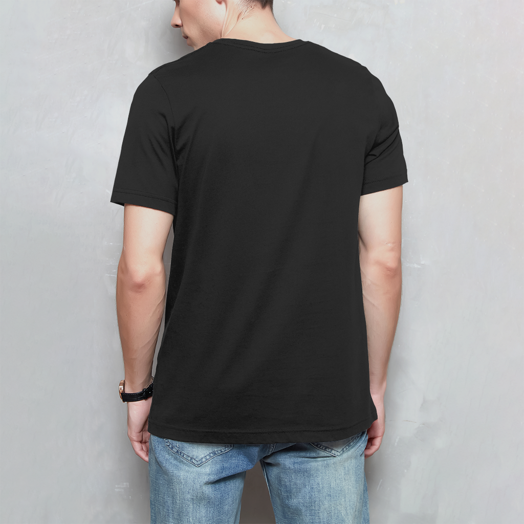 Herren T-Shirt Vamp Pizza Cat