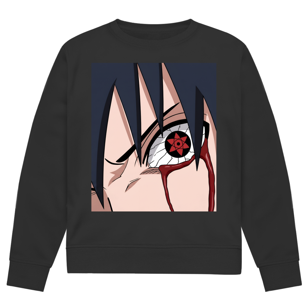 Herren Premium Bio Sweatshirt Amaterasu Uchiha Bloodline