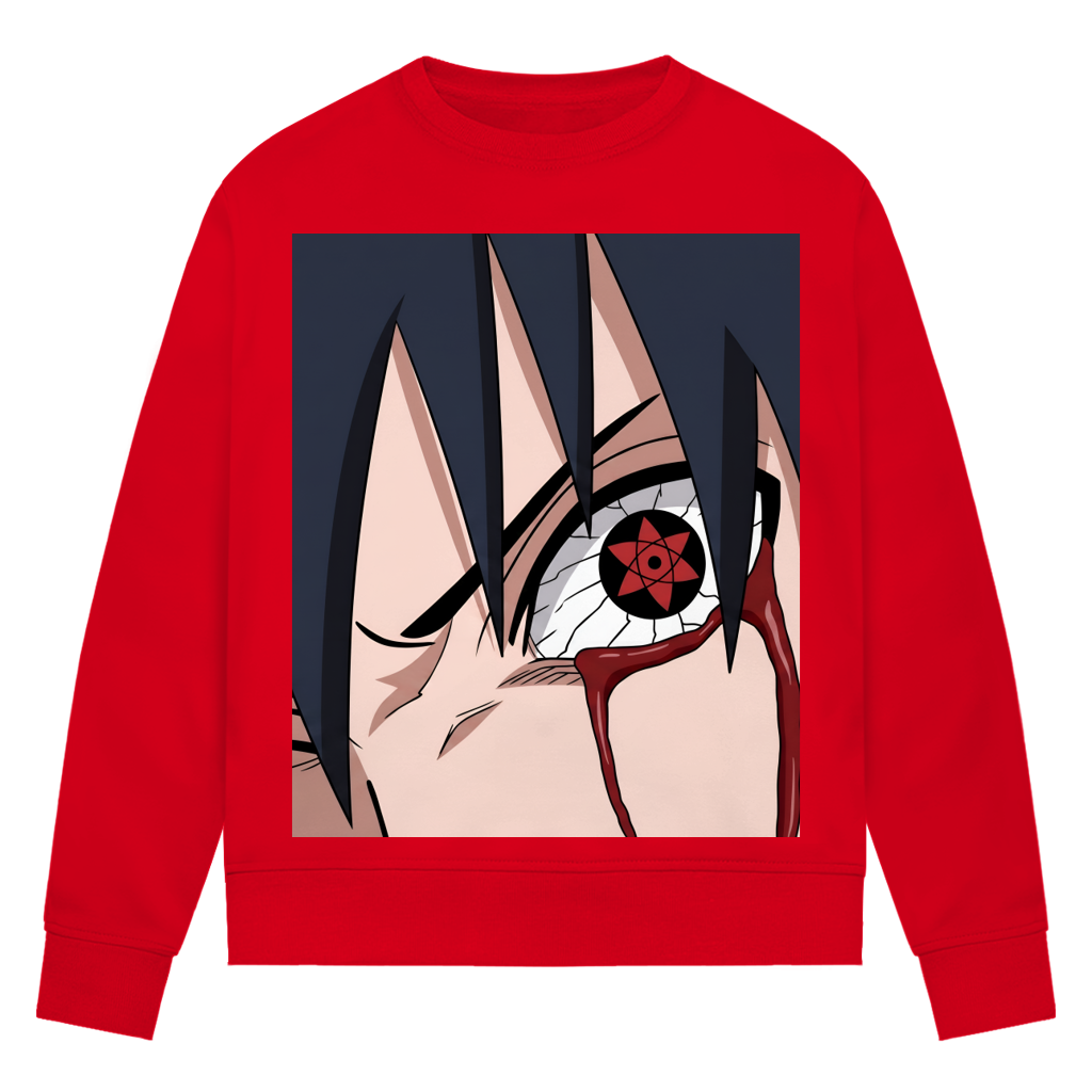 Damen Premium Bio Sweatshirt Amaterasu Uchiha Bloodline