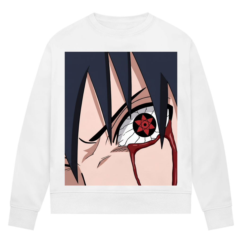 Damen Premium Bio Sweatshirt Amaterasu Uchiha Bloodline