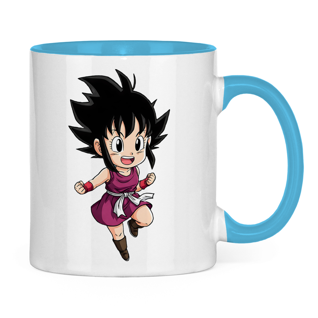 Tasse zweifarbig saiyan chibiki