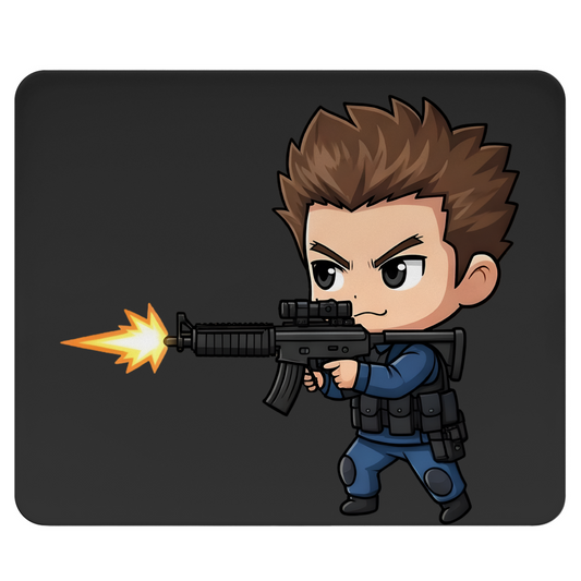 Mousepad Soldier Police Counter Strike Chibiki