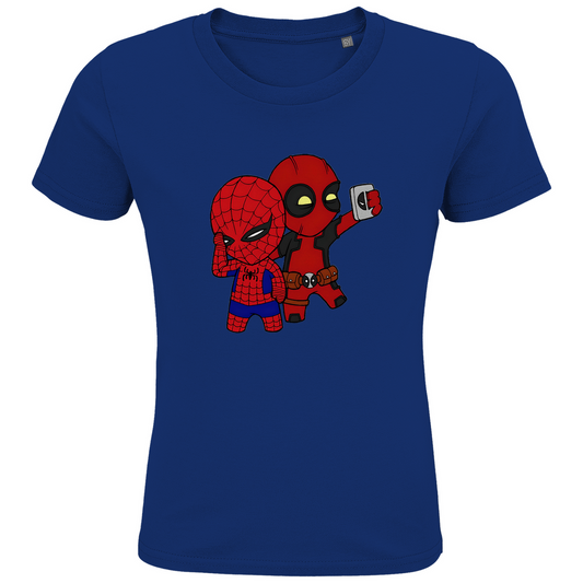 Kids Premium Bio T-Shirt Spidey Deadpool Chibiki