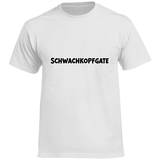 Herren Heavy Cotton T-Shirt Schwachkopfgate