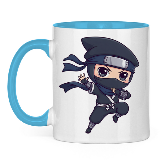 Tasse zweifarbig Ninja Chibiki Shinobi