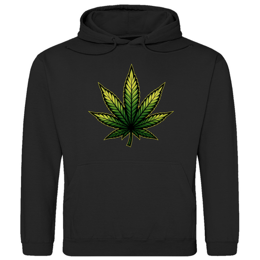 Herren Hoodie Cannabis Logo
