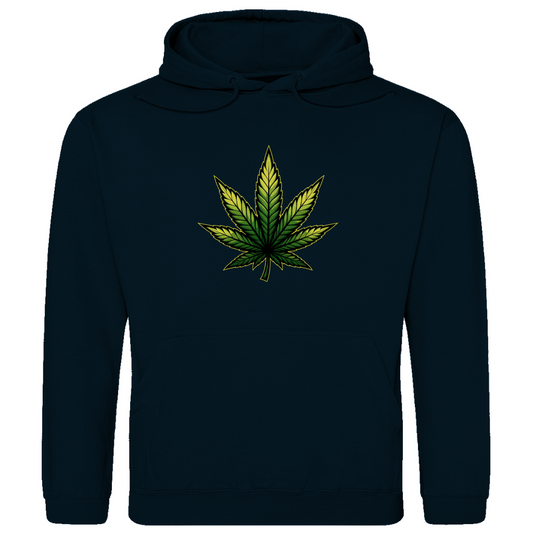 Herren Hoodie Cannabis Logo