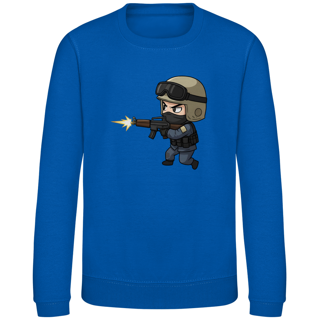 Kinder Sweatshirt Special Forces CSGO Chibiki Counter Strike