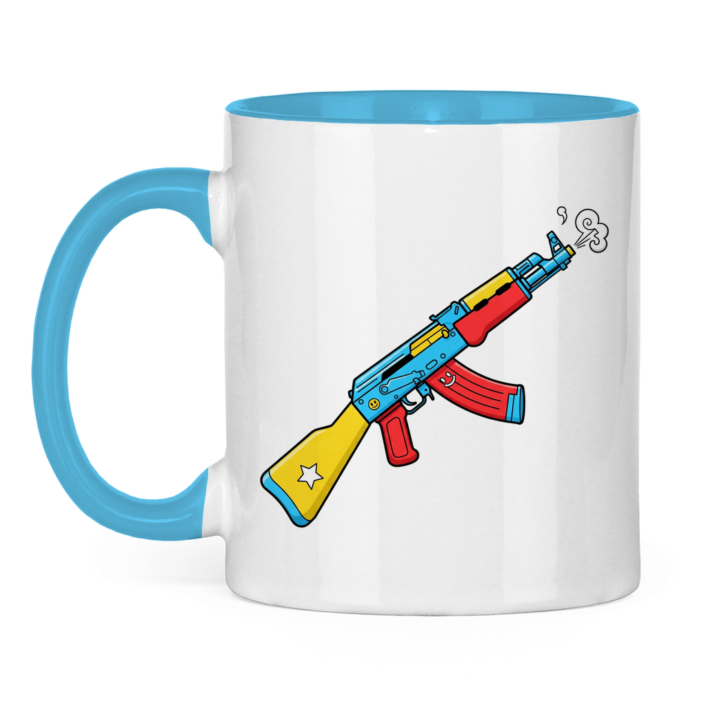 Tasse zweifarbig AK47 Freestyle Skin