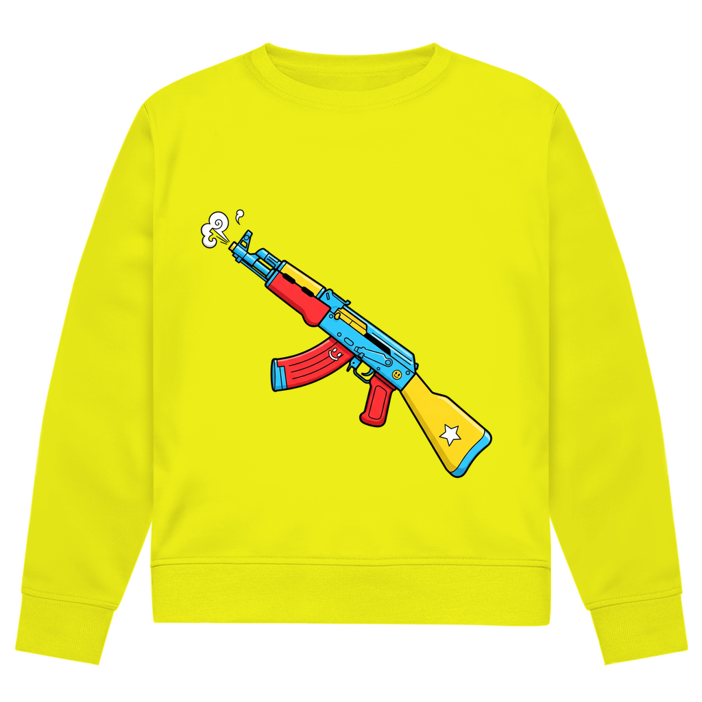 Herren Premium Bio Sweatshirt AK47 Freestyle Skin