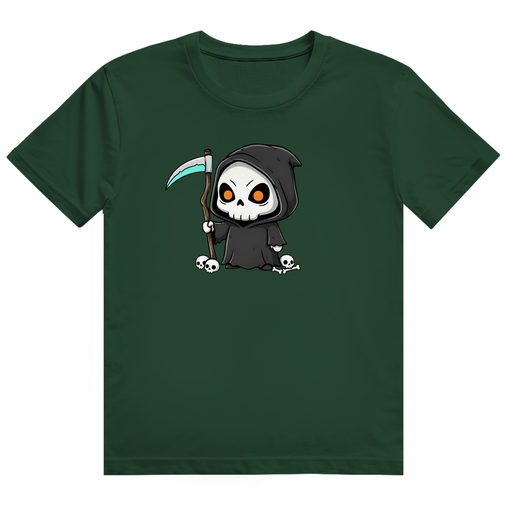 Herren Heavy Cotton T-Shirt Reaper chibi serious look