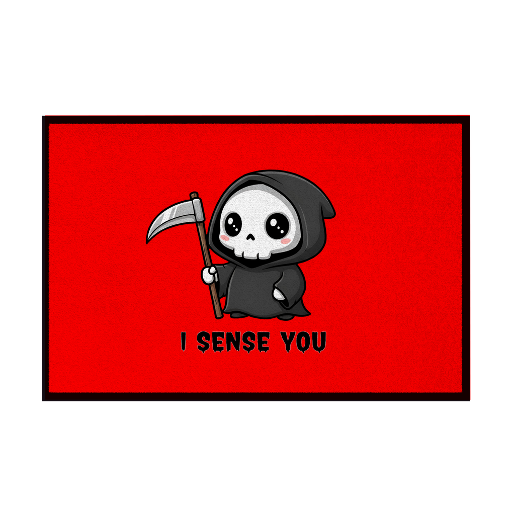 Fußmatte mit Gummirand Reaper chibi Sensenmann