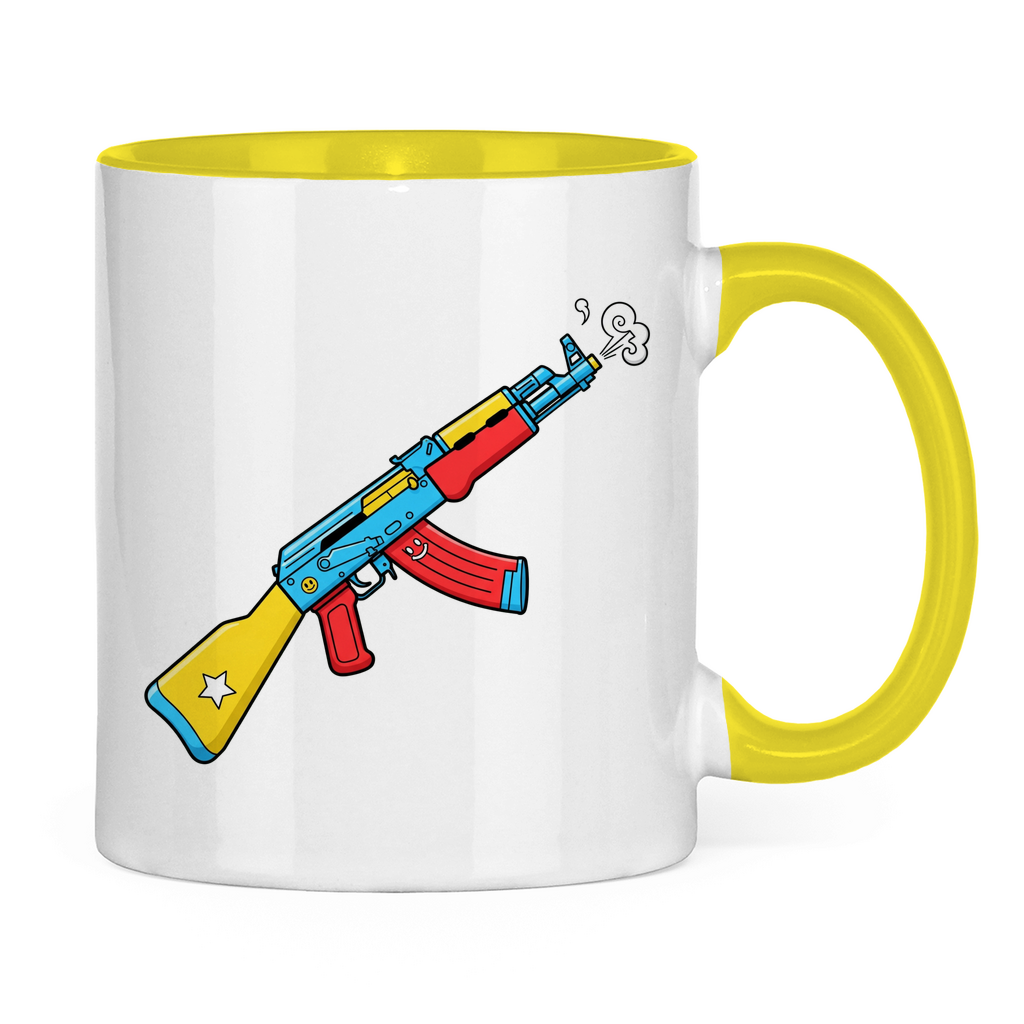 Tasse zweifarbig AK47 Freestyle Skin