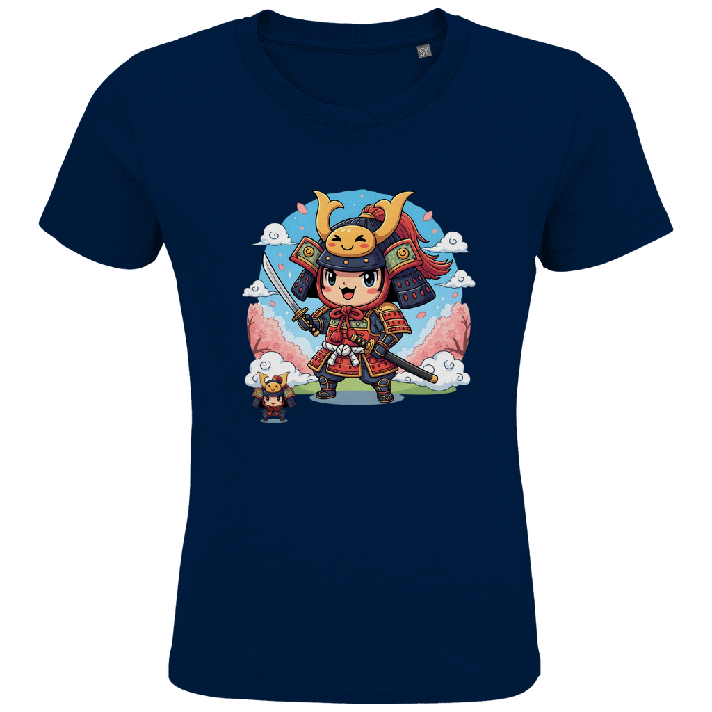 Kids Premium Organic T-Shirt Samurai Chibiki