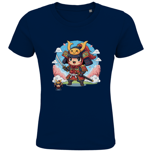 Kids Premium Organic T-Shirt Samurai Chibiki