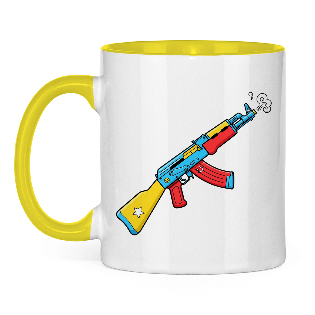 Tasse zweifarbig AK47 Freestyle Skin