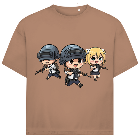 Jack and Jones Oversize T-Shirt Battle Royal PUBG Chibiki