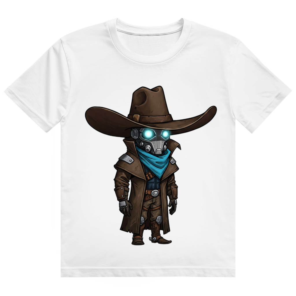 Herren Heavy Cotton T-Shirt Space Cowboy chibiki